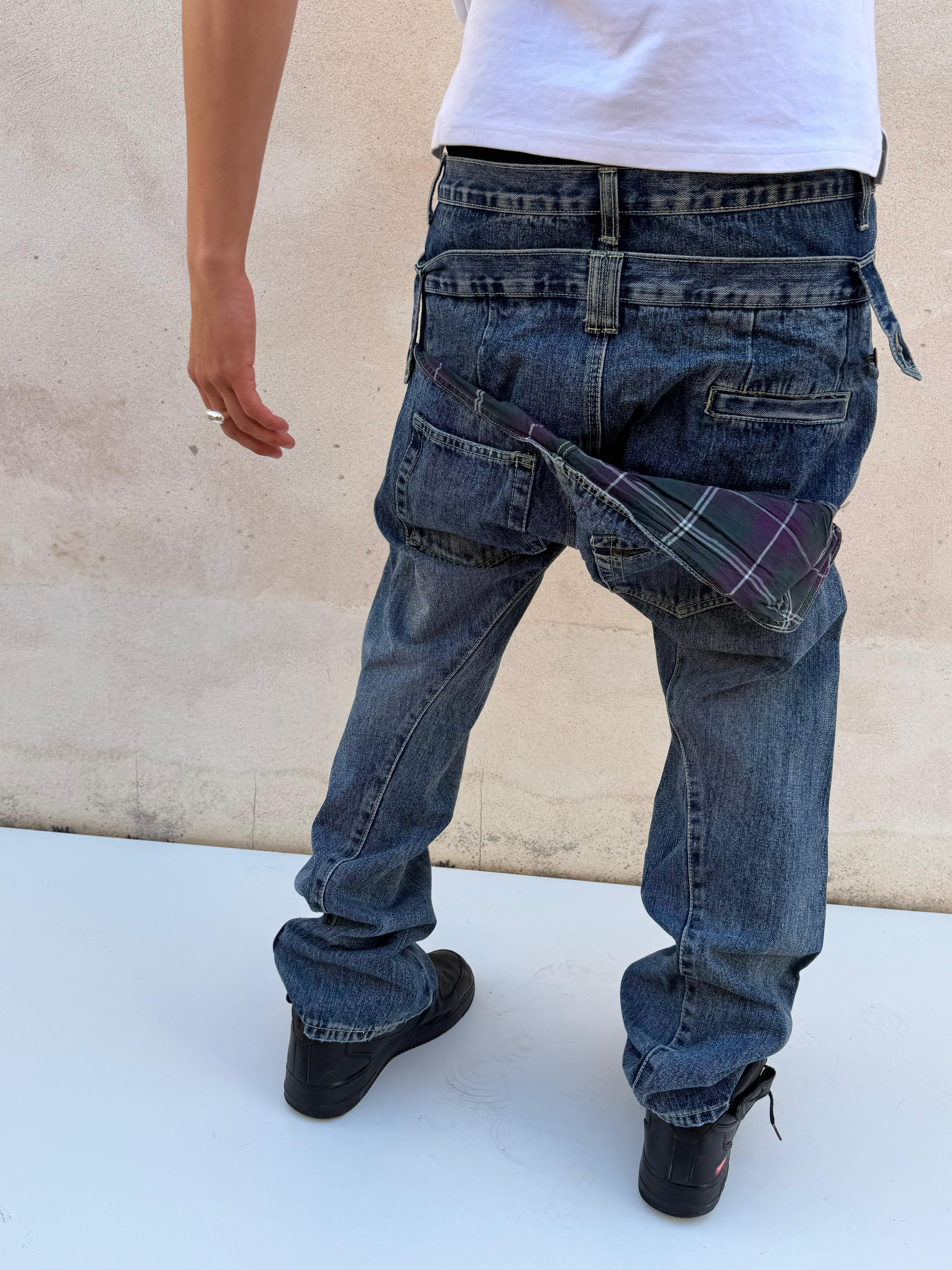 Double waist jeans (W36)