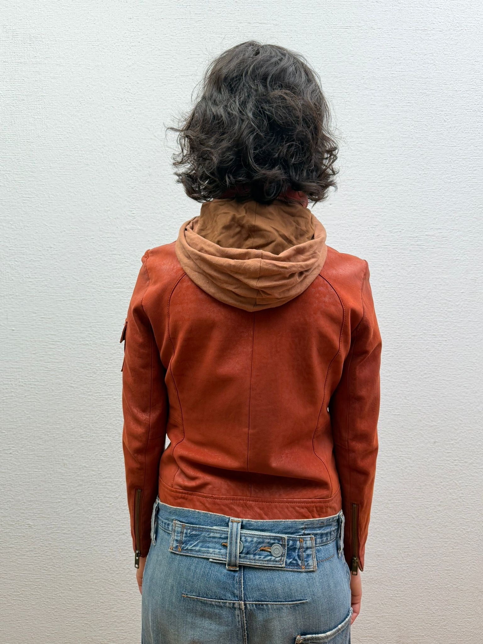 Avirex leather jacket (S)