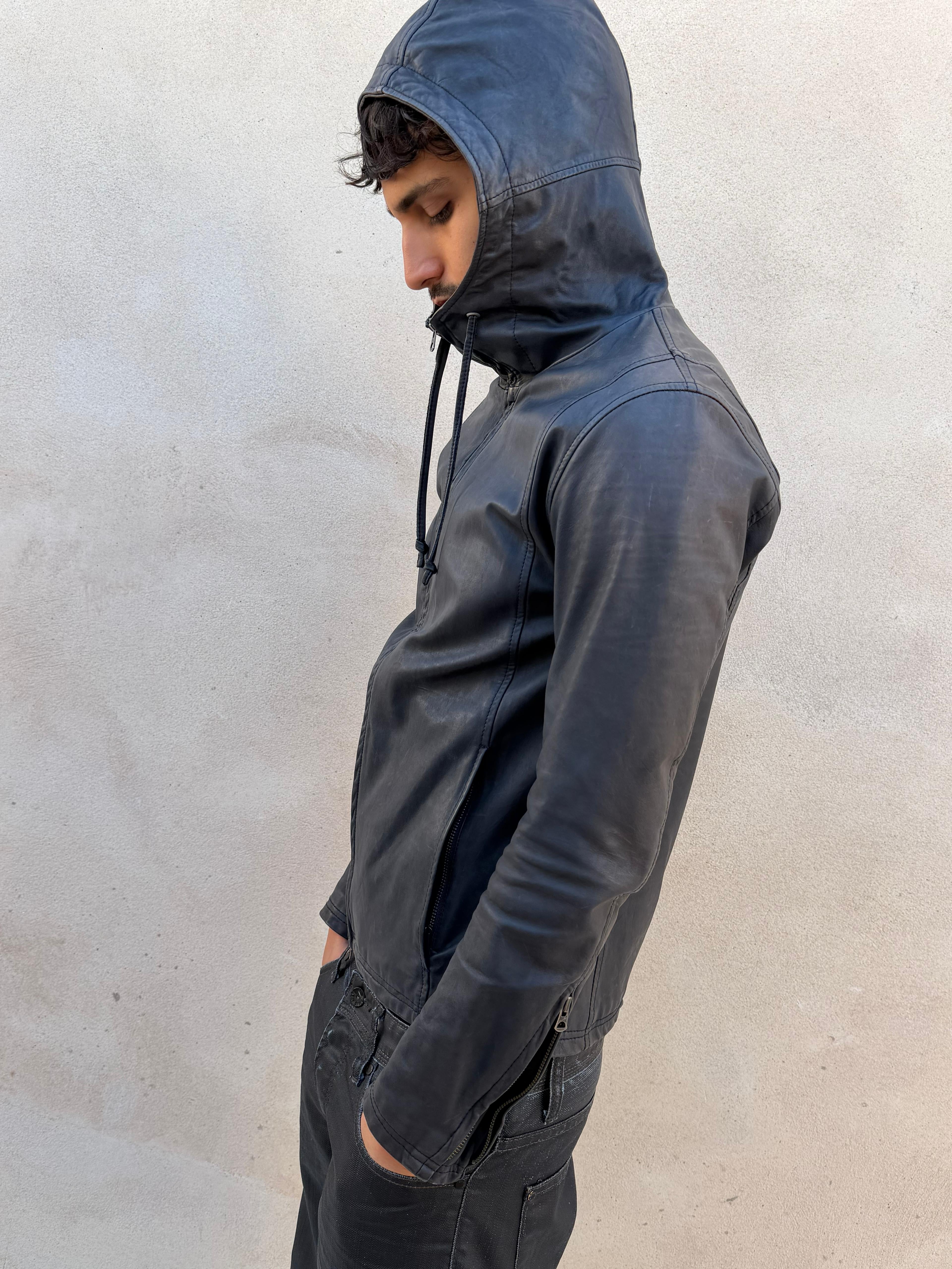 Japanese leather jacket (S)