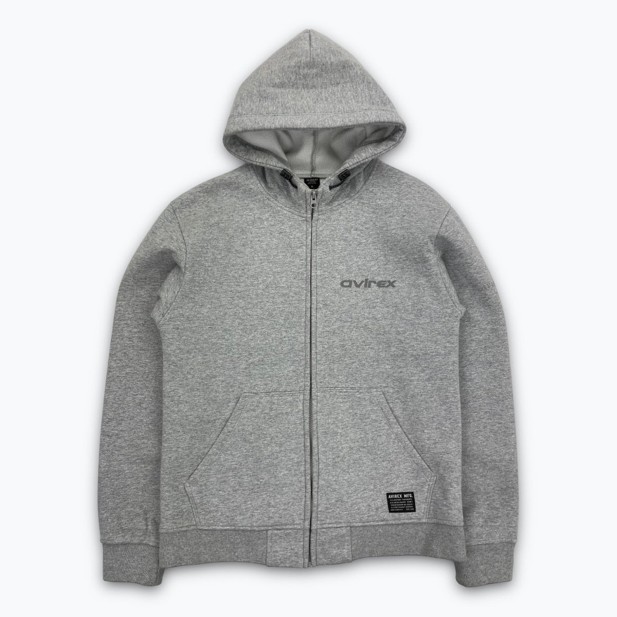 Avirex zip up hoodie (M)