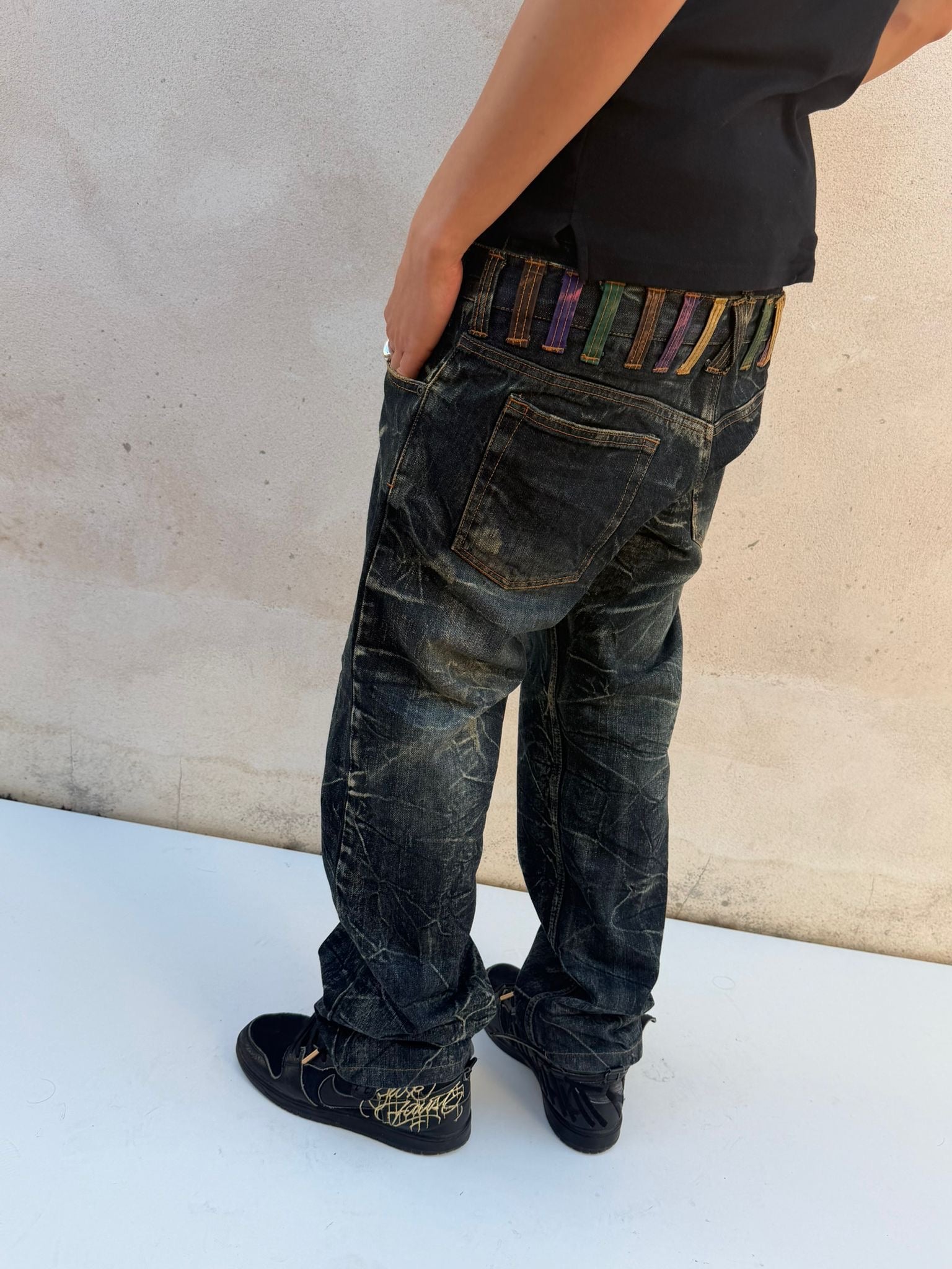 Double waist jeans (W32)