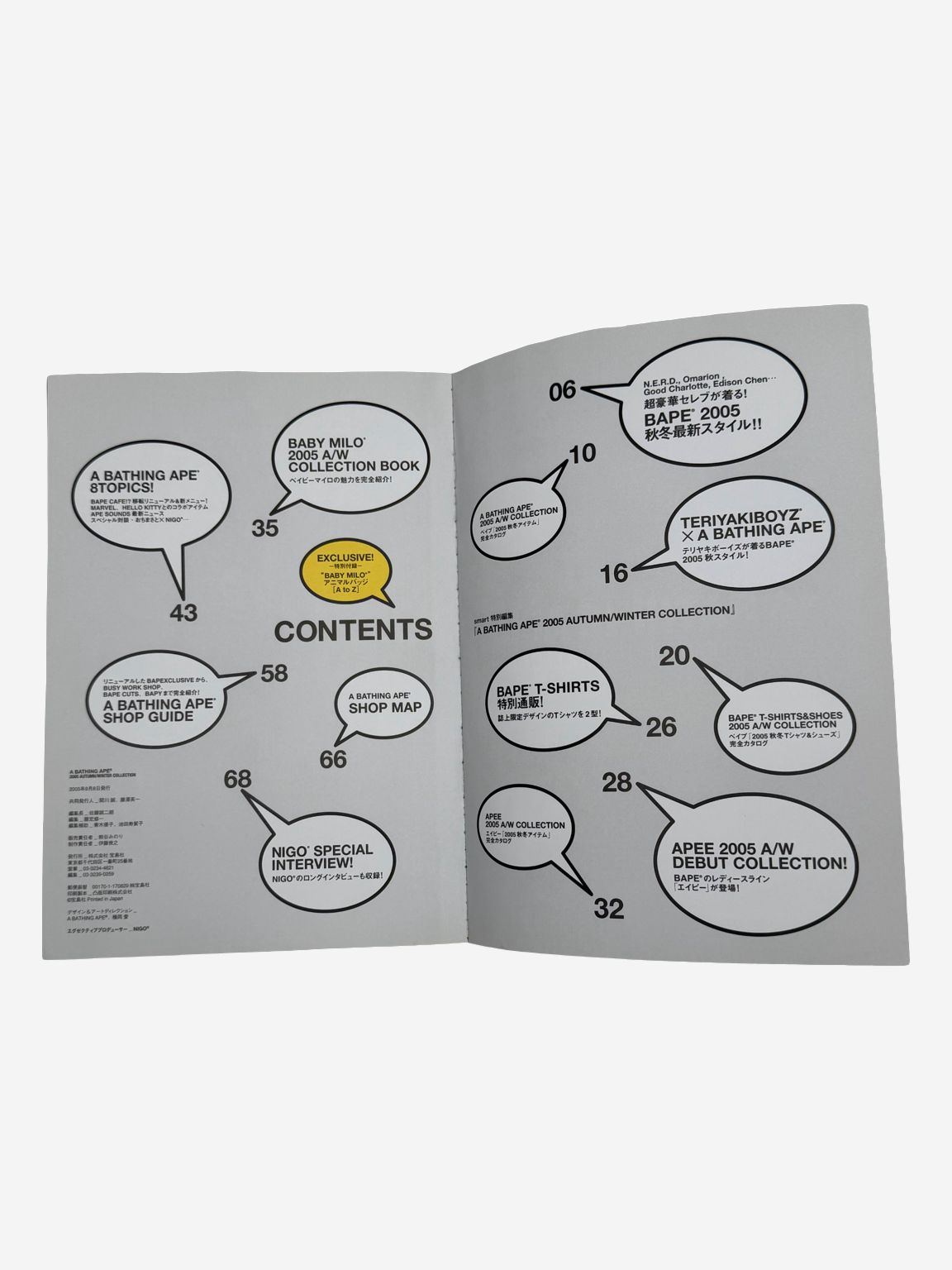 BAPE Autumm/Winter 2005 Magazine