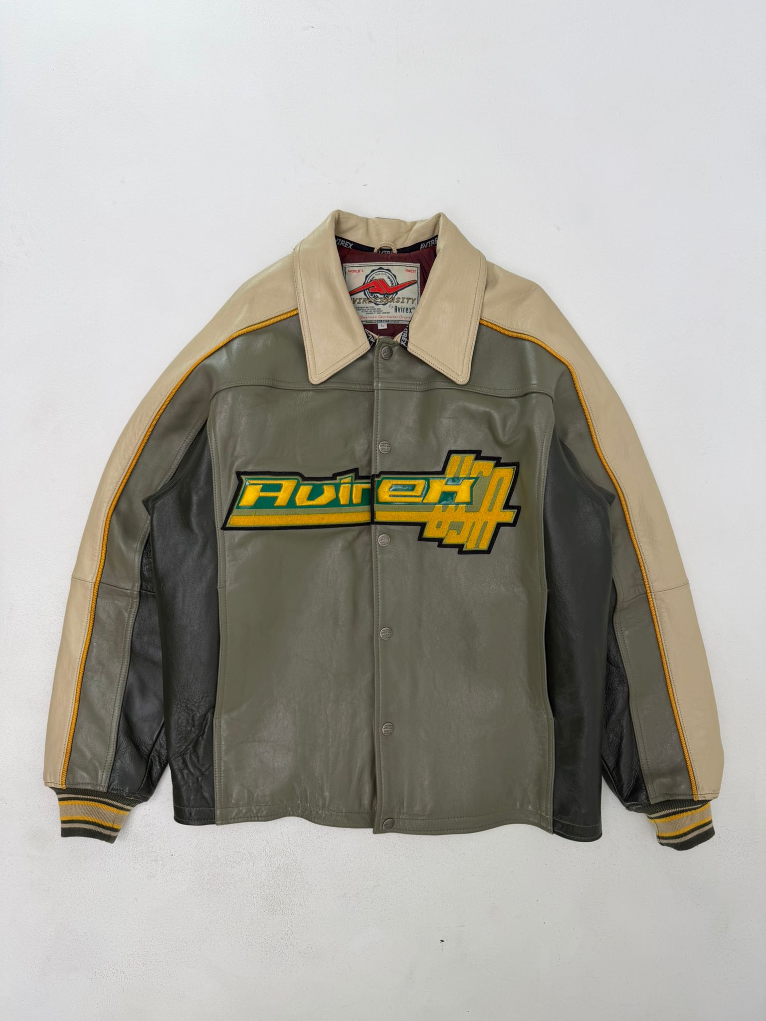 Avirex varsity jacket (L)