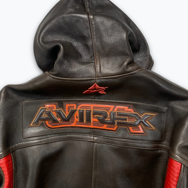 Avirex Leather Jacket (M)