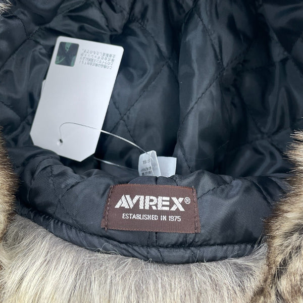 Avirex fur hat