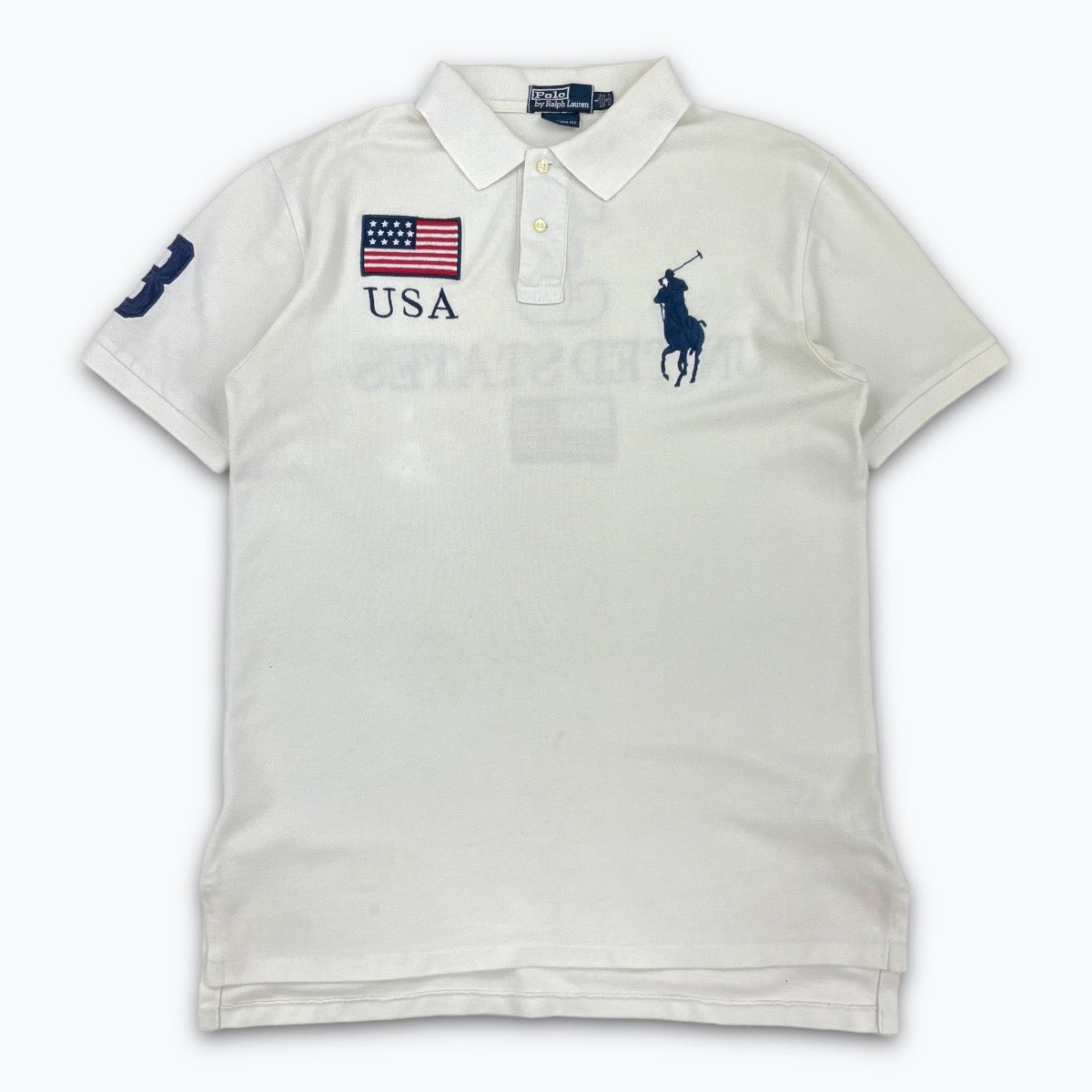 Ralph Lauren polo (L)