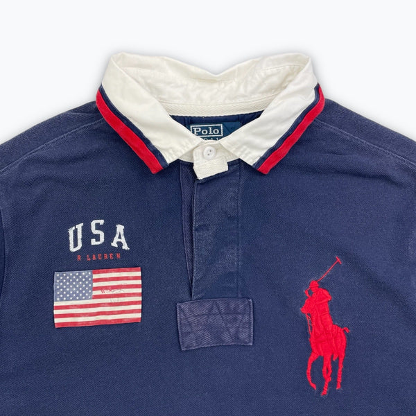 Ralph Lauren polo (L)