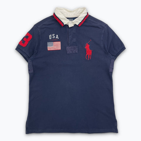 Ralph Lauren polo (L)