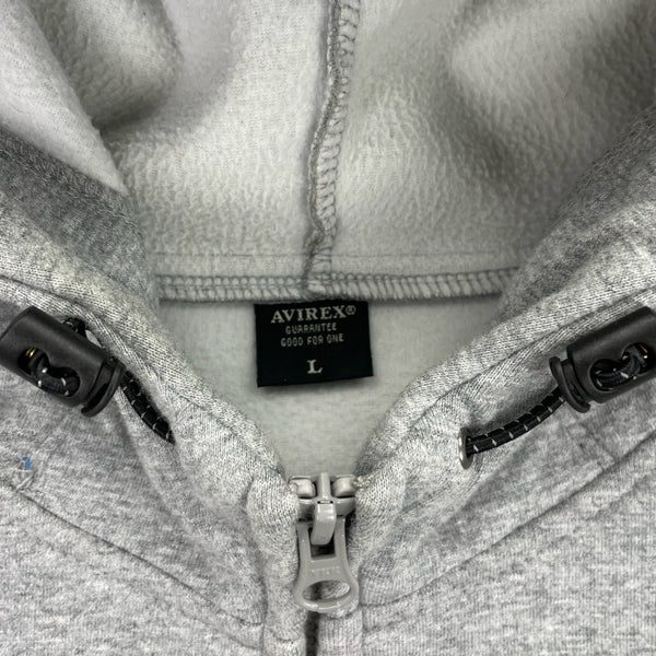 Avirex zip up hoodie (M)