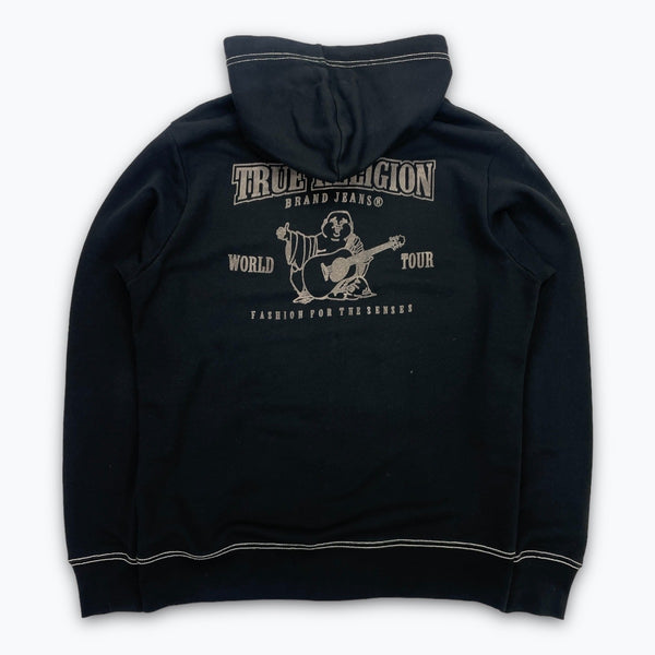 True Religion zip up hoodie (L)