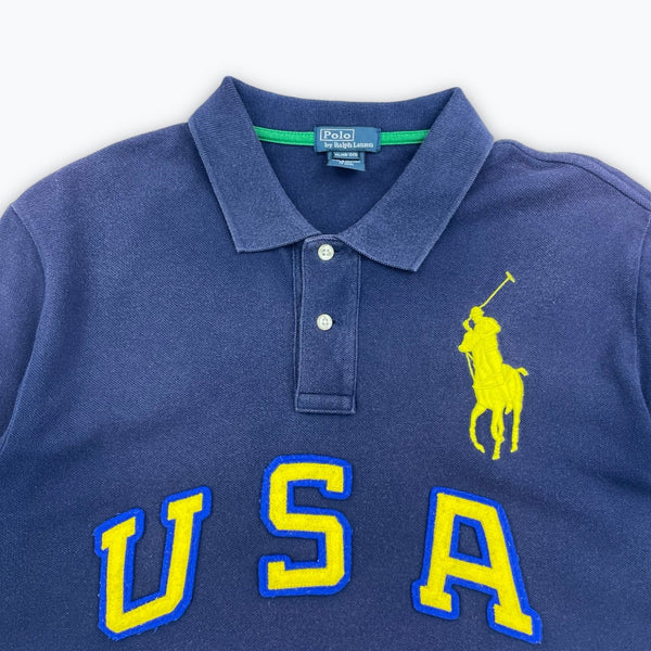 Ralph Lauren polo (L)