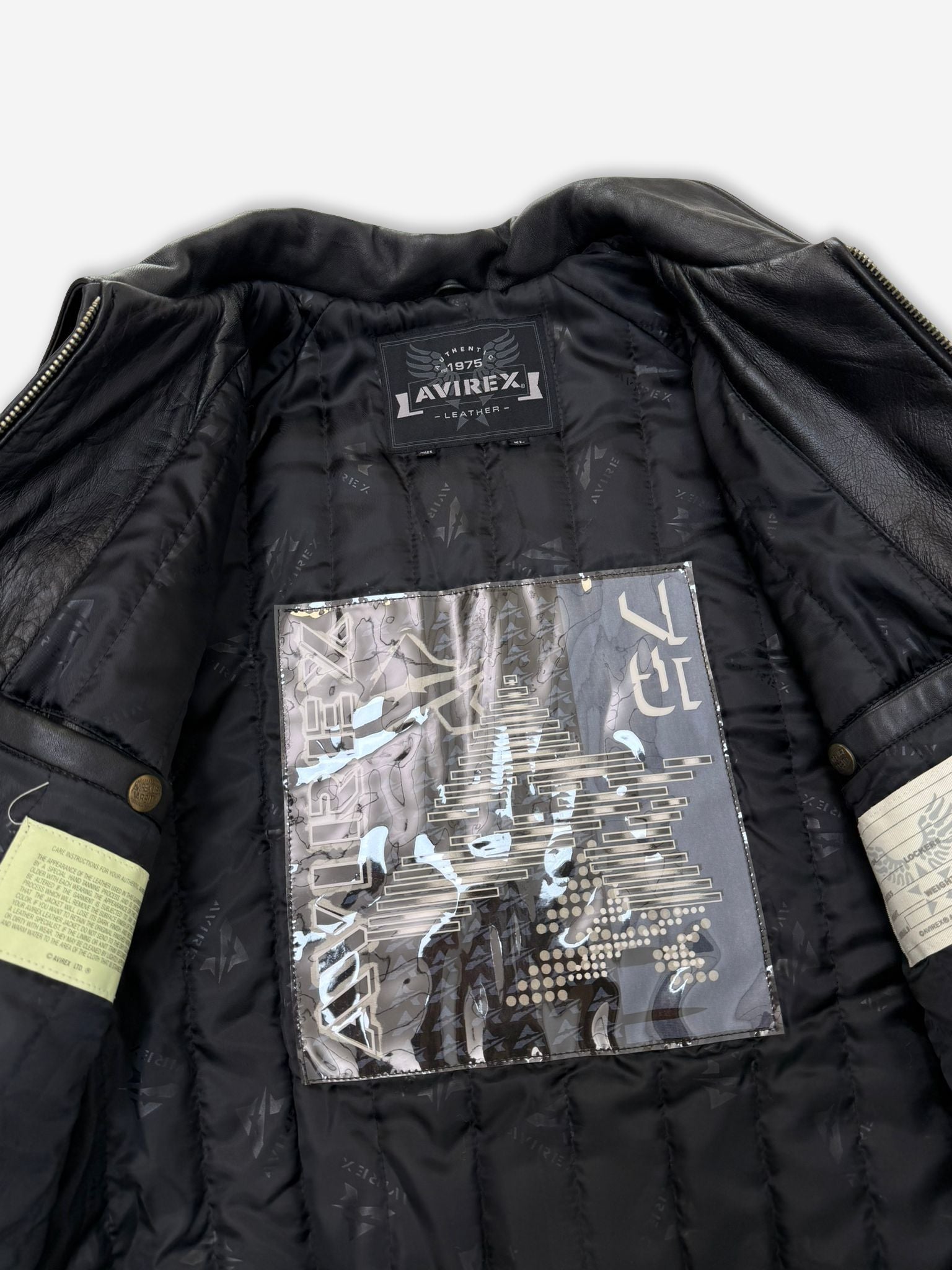 Avirex wolf leather jacket (XL)