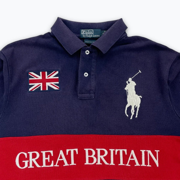 Ralph Lauren polo (L)