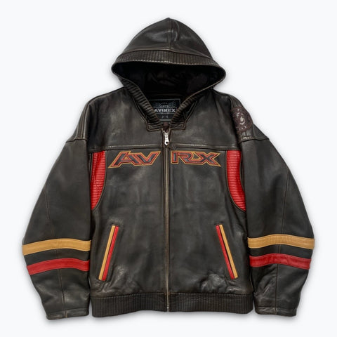 Avirex Leather Jacket (M)