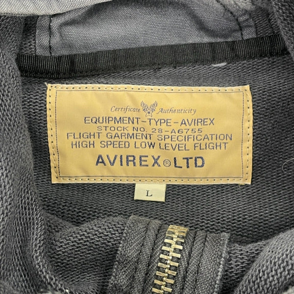 Avirex zip up hoodie (L)