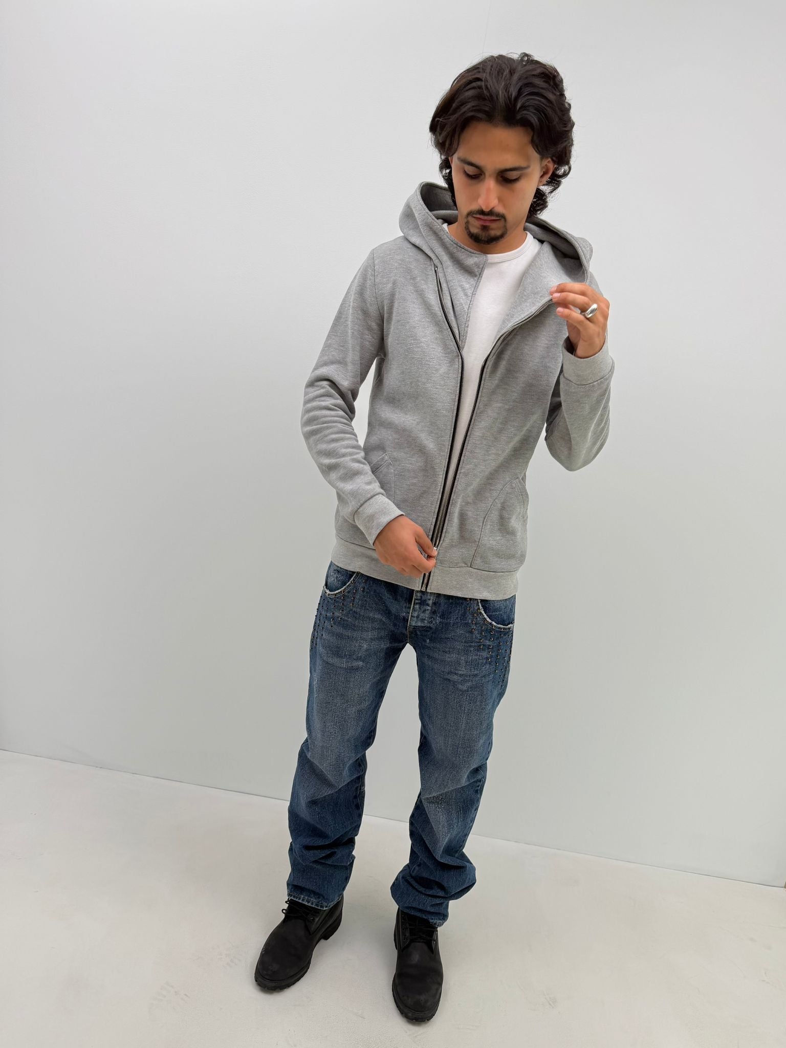 Asymmetric hoodie (M)