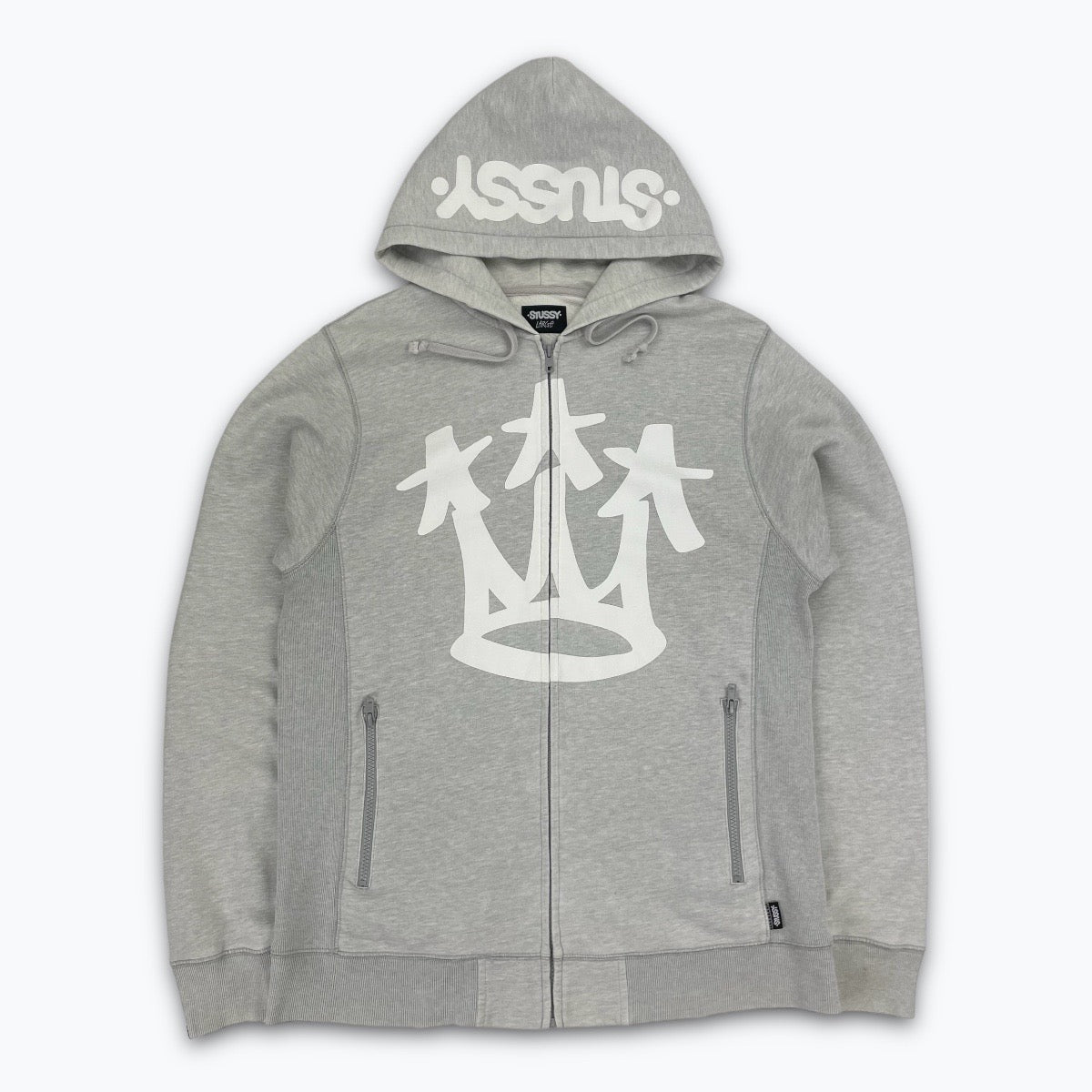 Stüssy zip up hoodie (L)