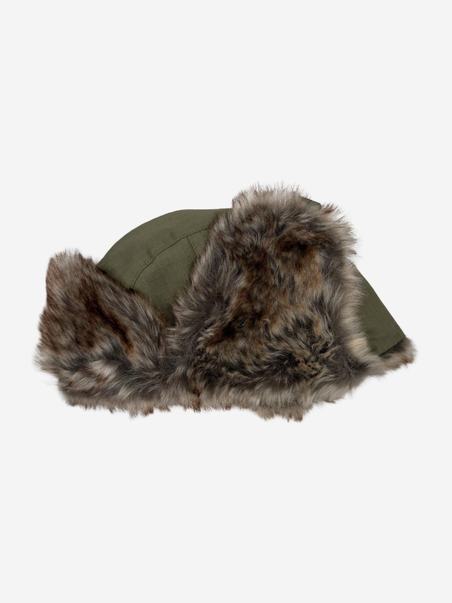 Avirex fur trapper hat