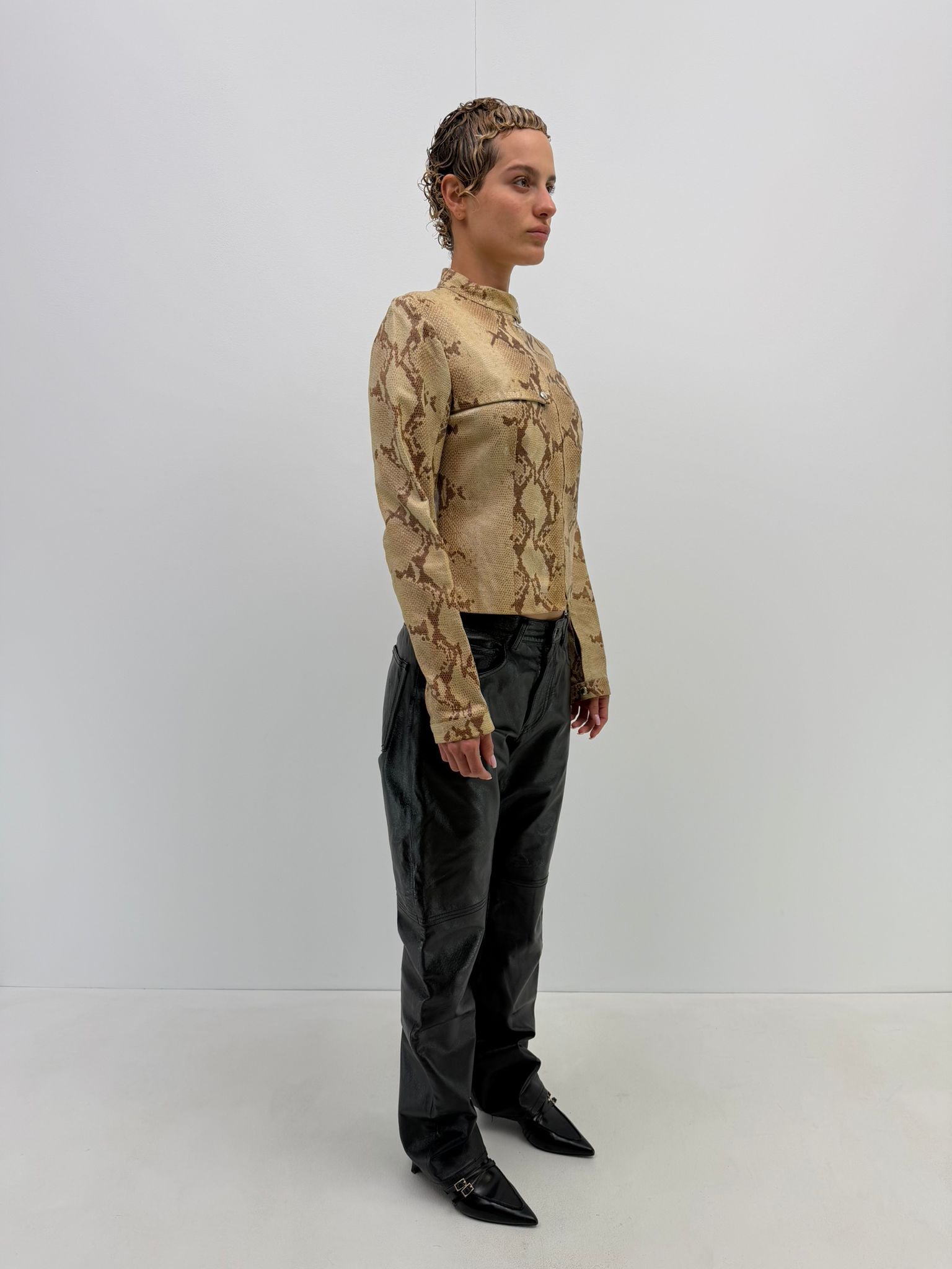 PPFM leather trousers (W30)