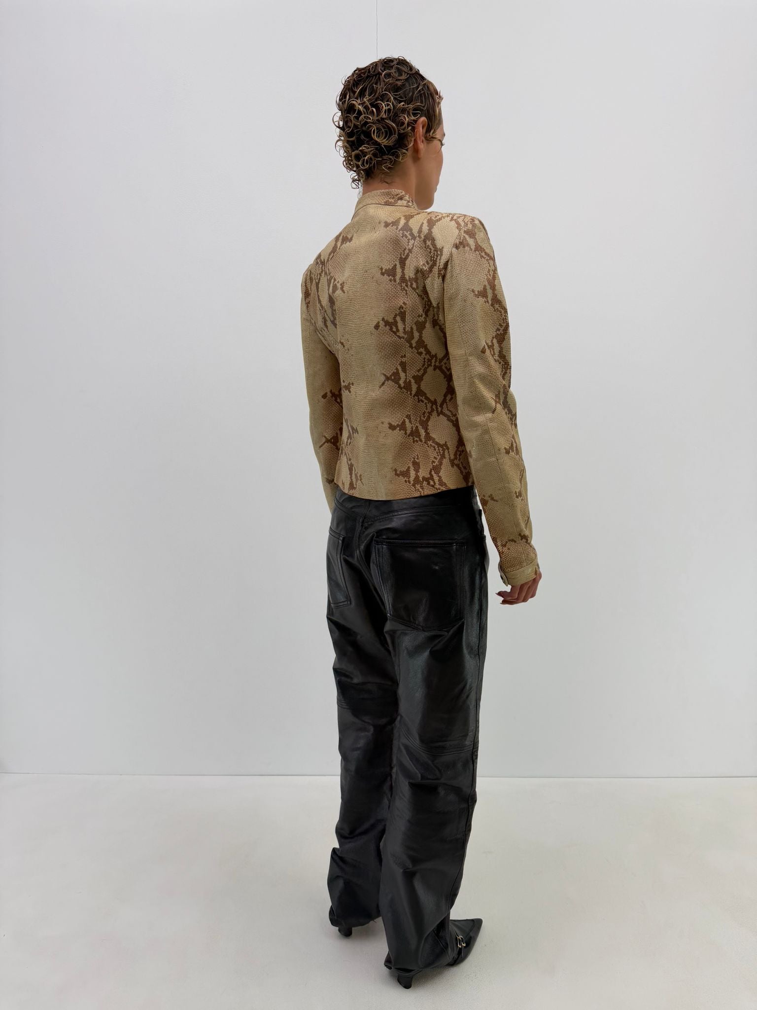 PPFM leather trousers (W30)