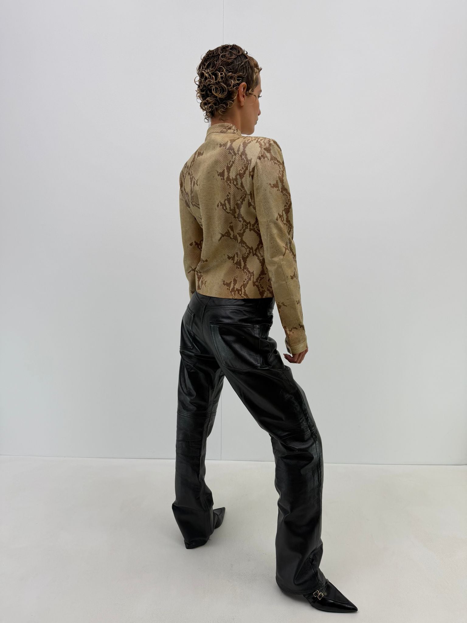 PPFM leather trousers (W30)