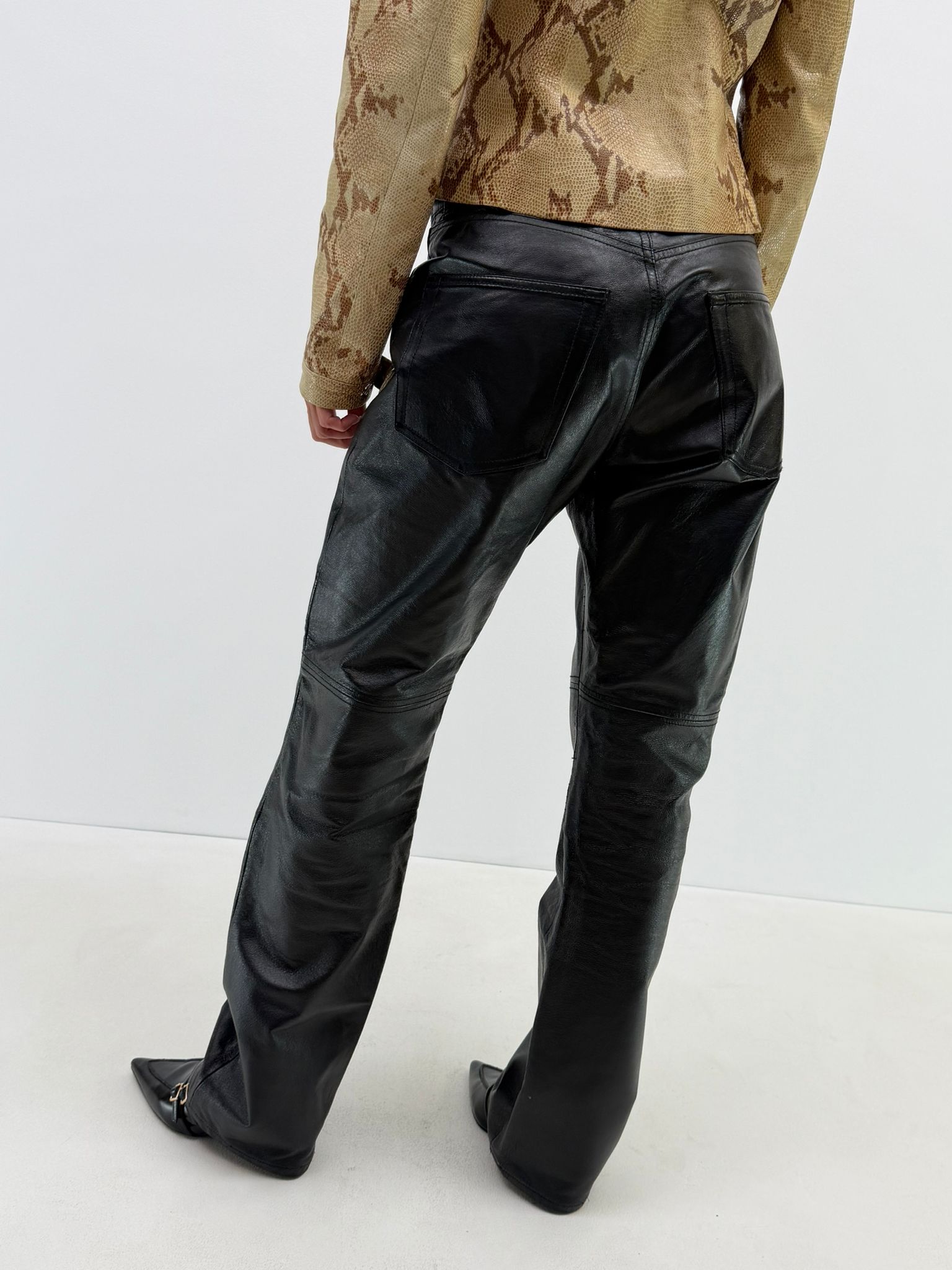 PPFM leather trousers (W30)