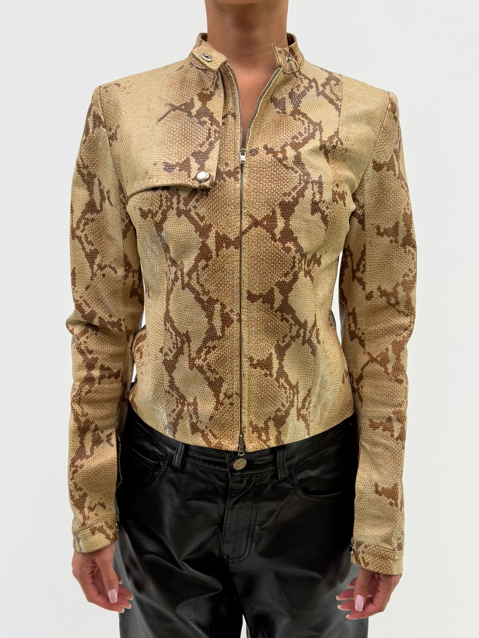 Patrizia Pepe leather jacket (S)