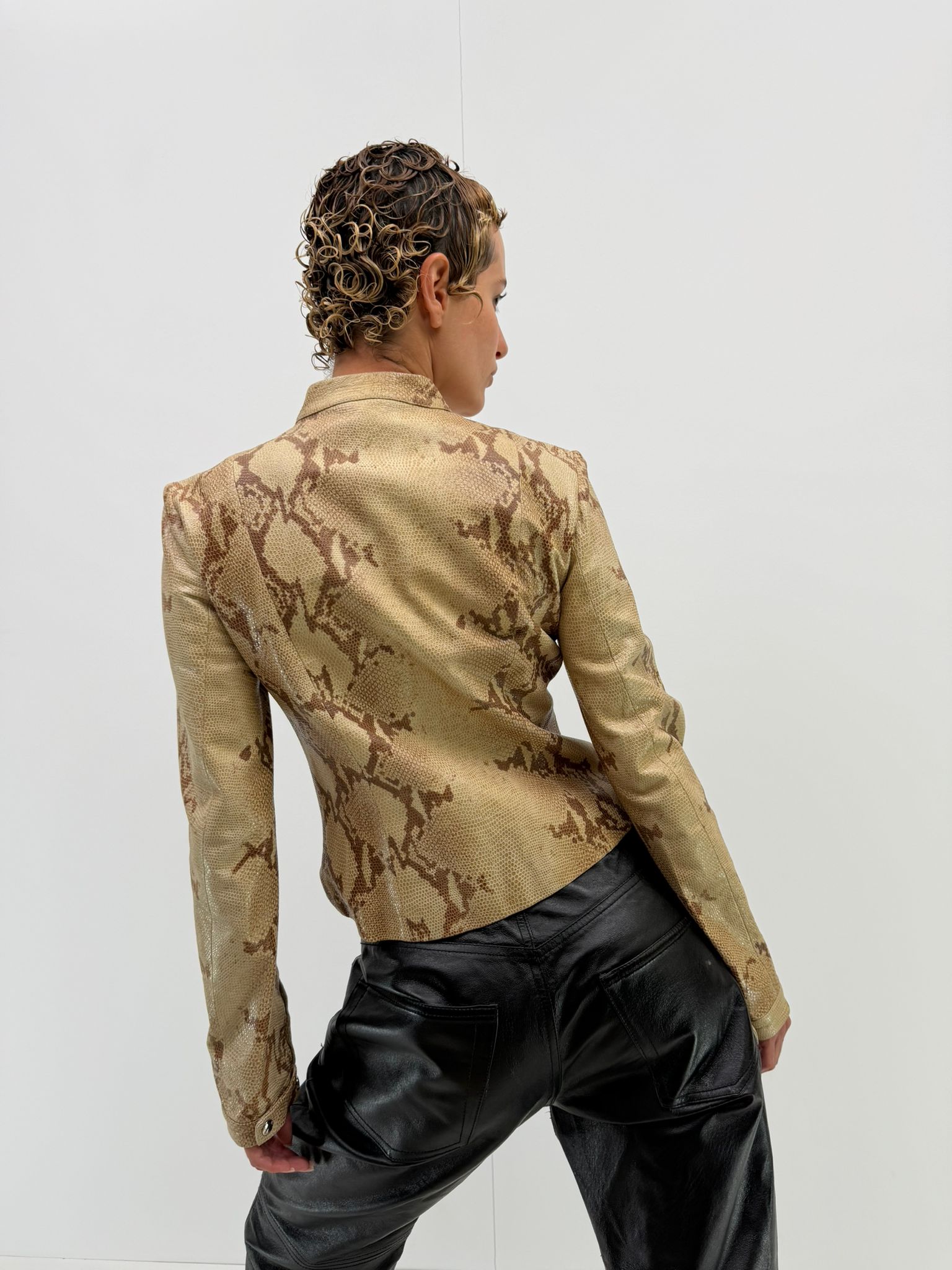 Patrizia Pepe leather jacket (S)