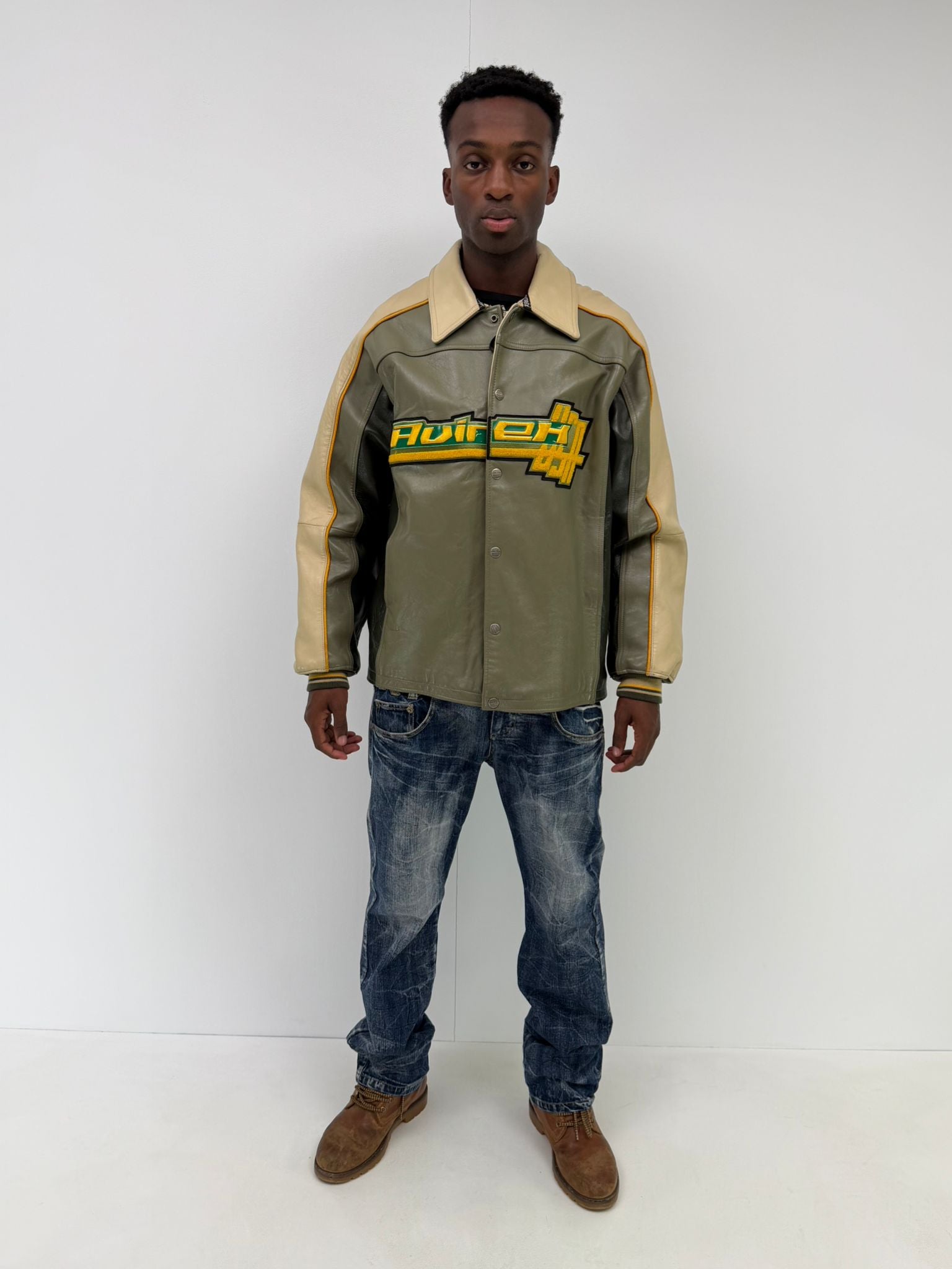 Avirex varsity jacket (L)