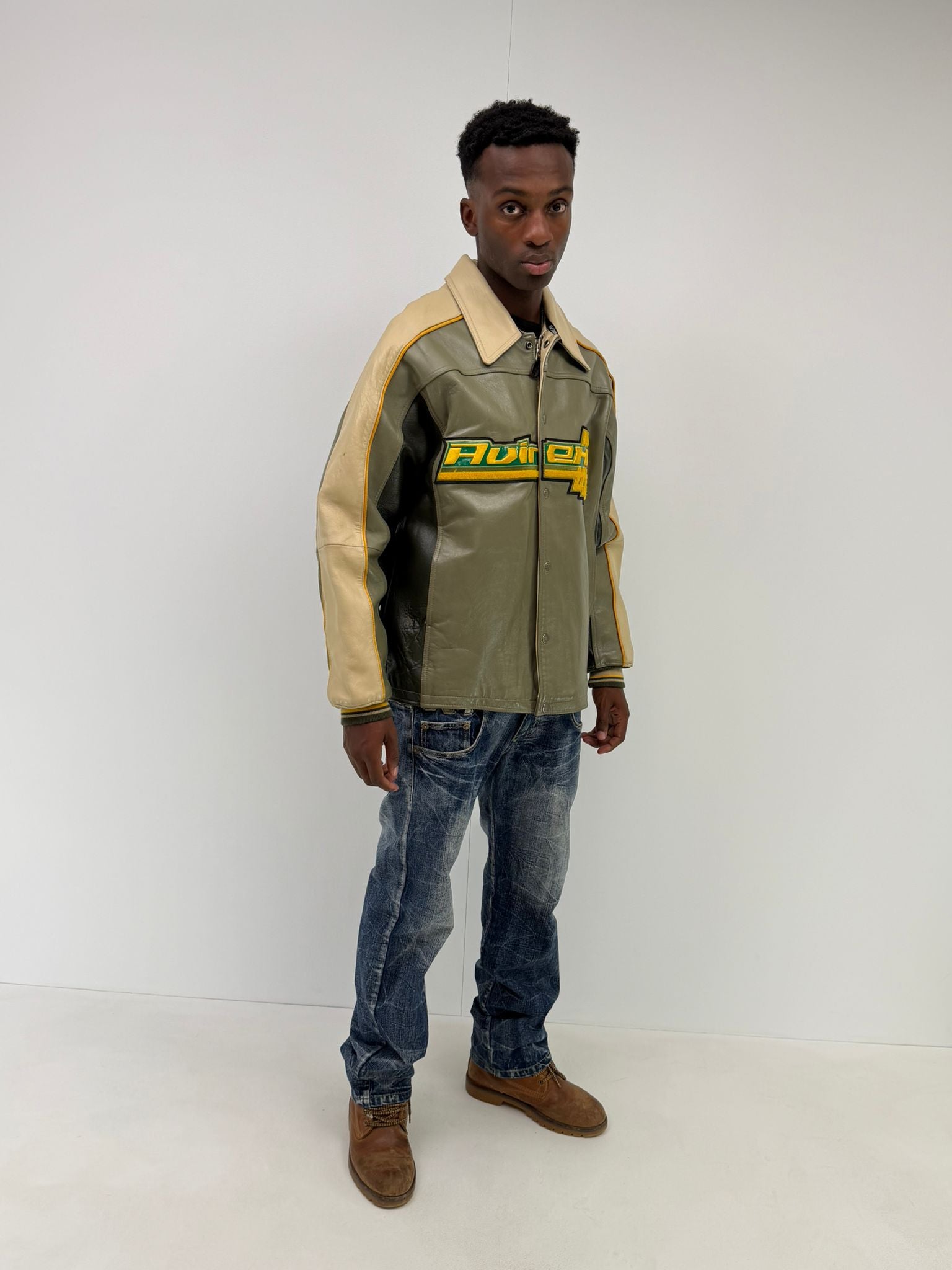 Avirex varsity jacket (L)