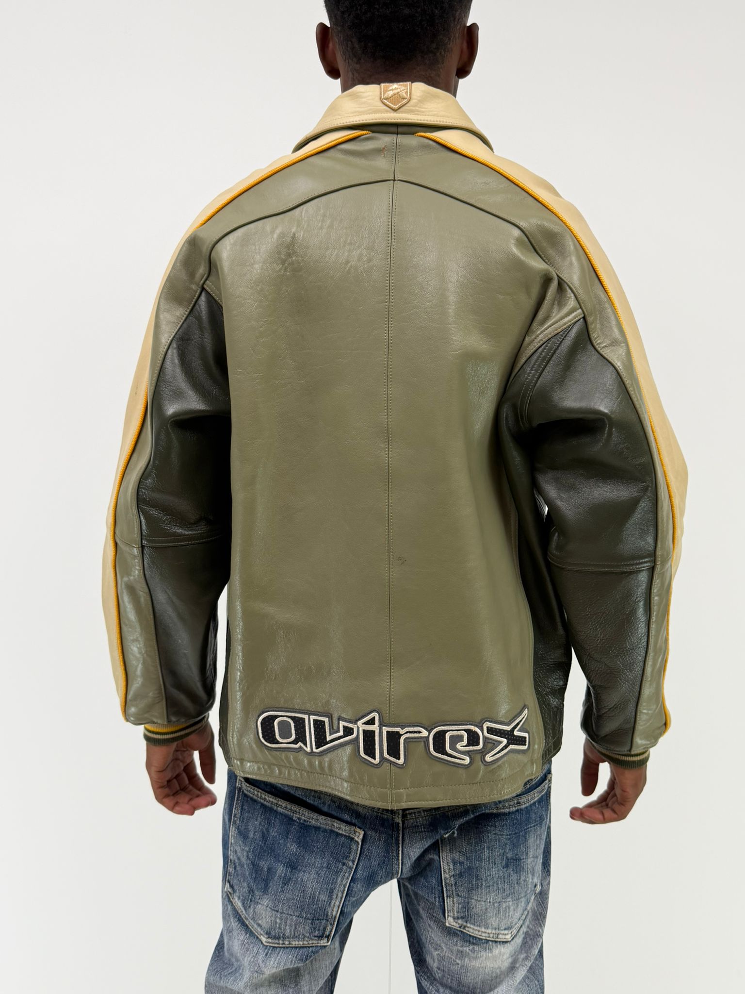 Avirex varsity jacket (L)