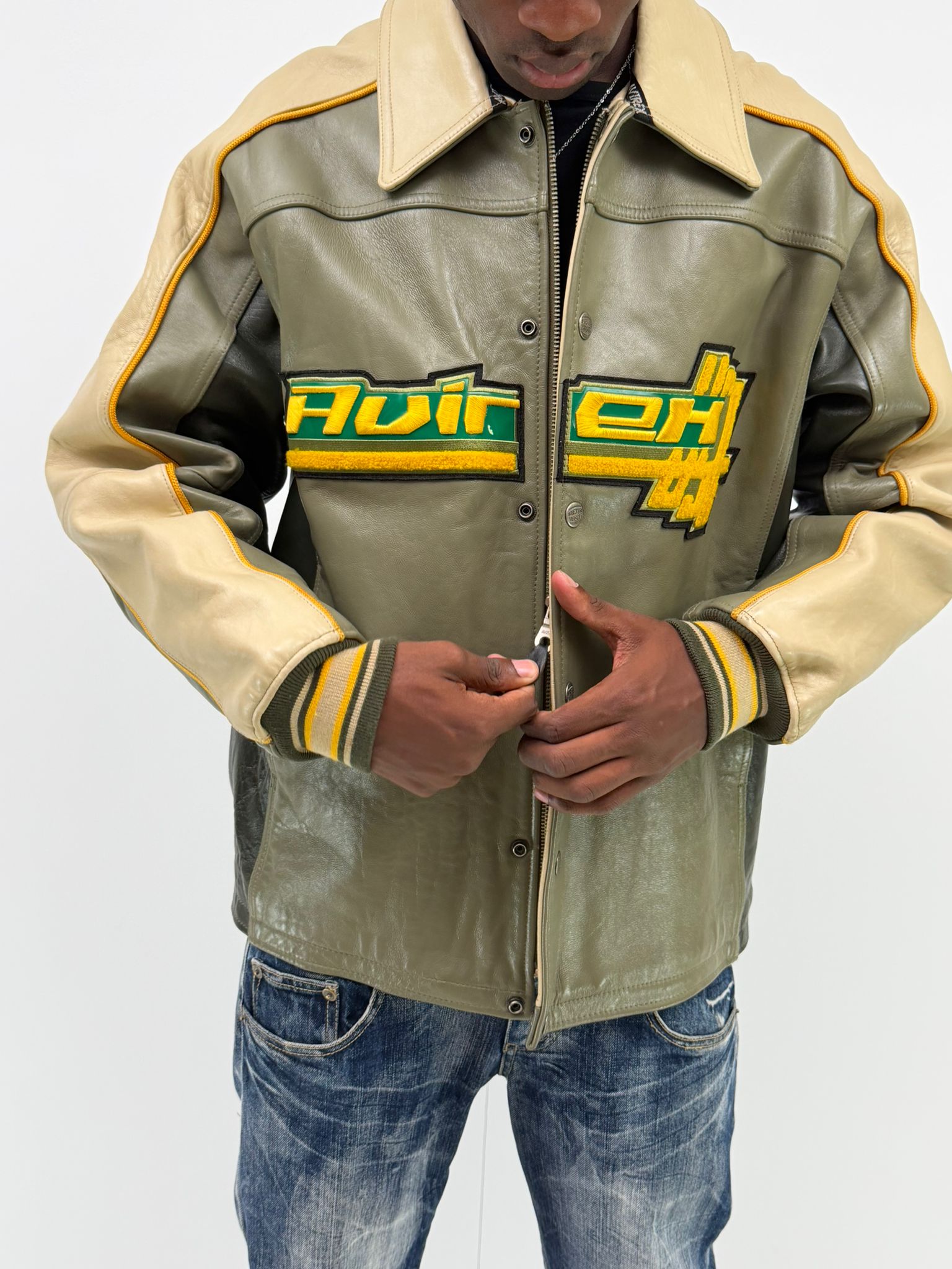 Avirex varsity jacket (L)