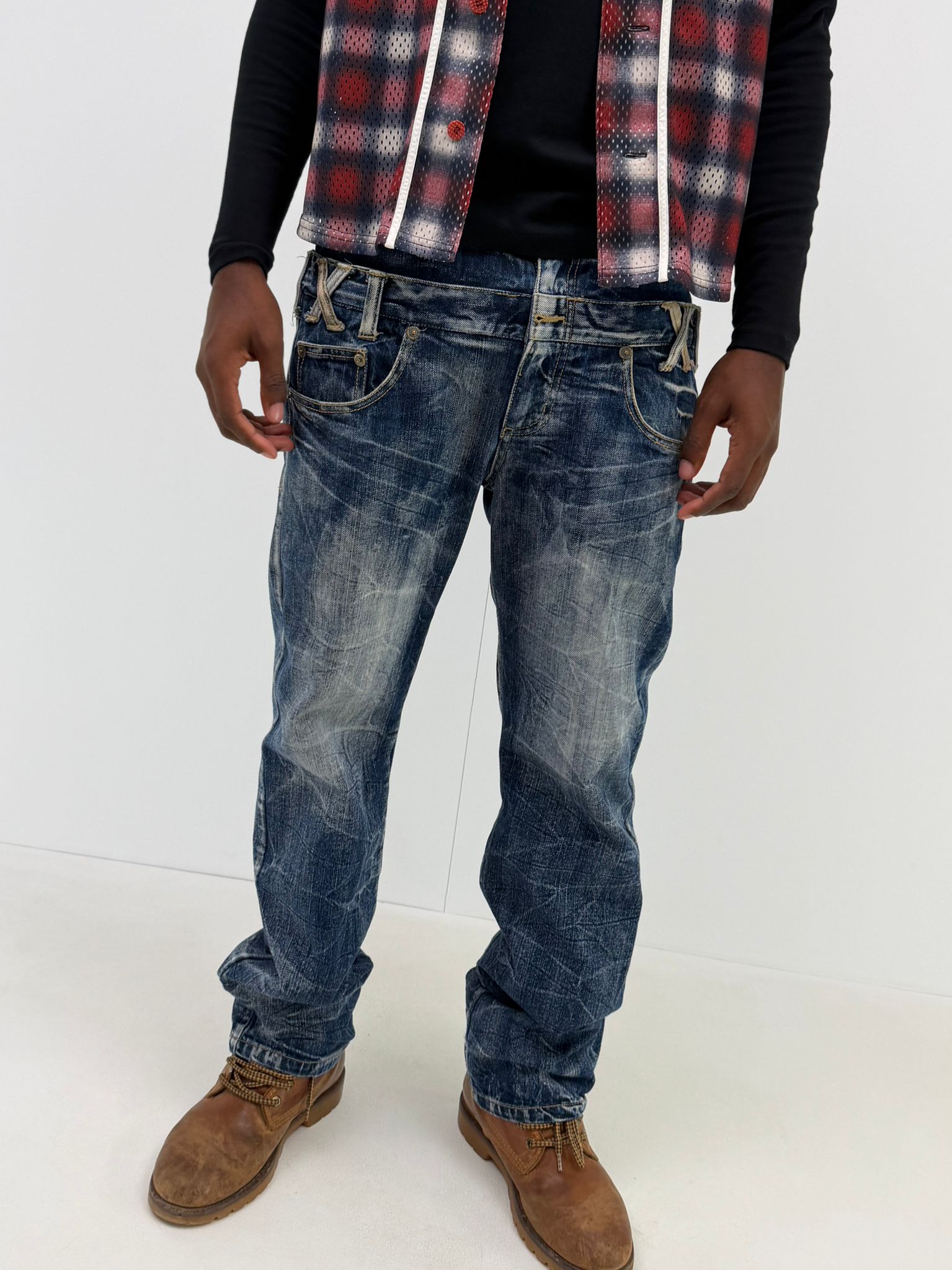 Double waist jeans (W34)