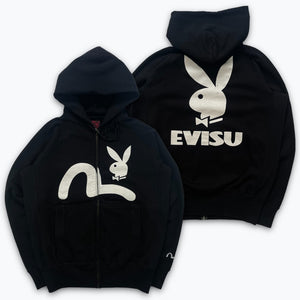 Evisu hoodie (L)