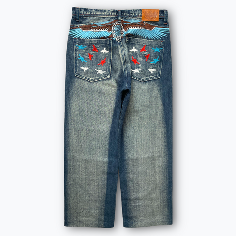 Akademiks Baggy Jeans (W34)