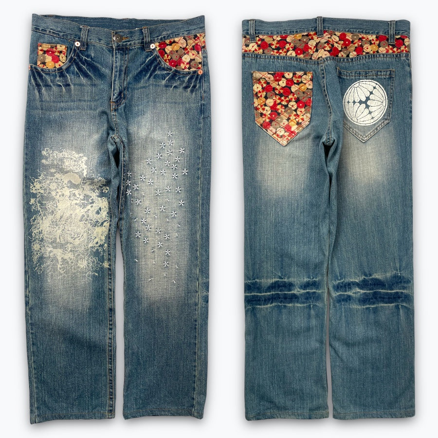 Japanese denim jeans (W35)