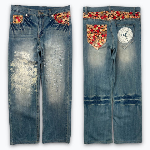 Japanese denim jeans (W35)