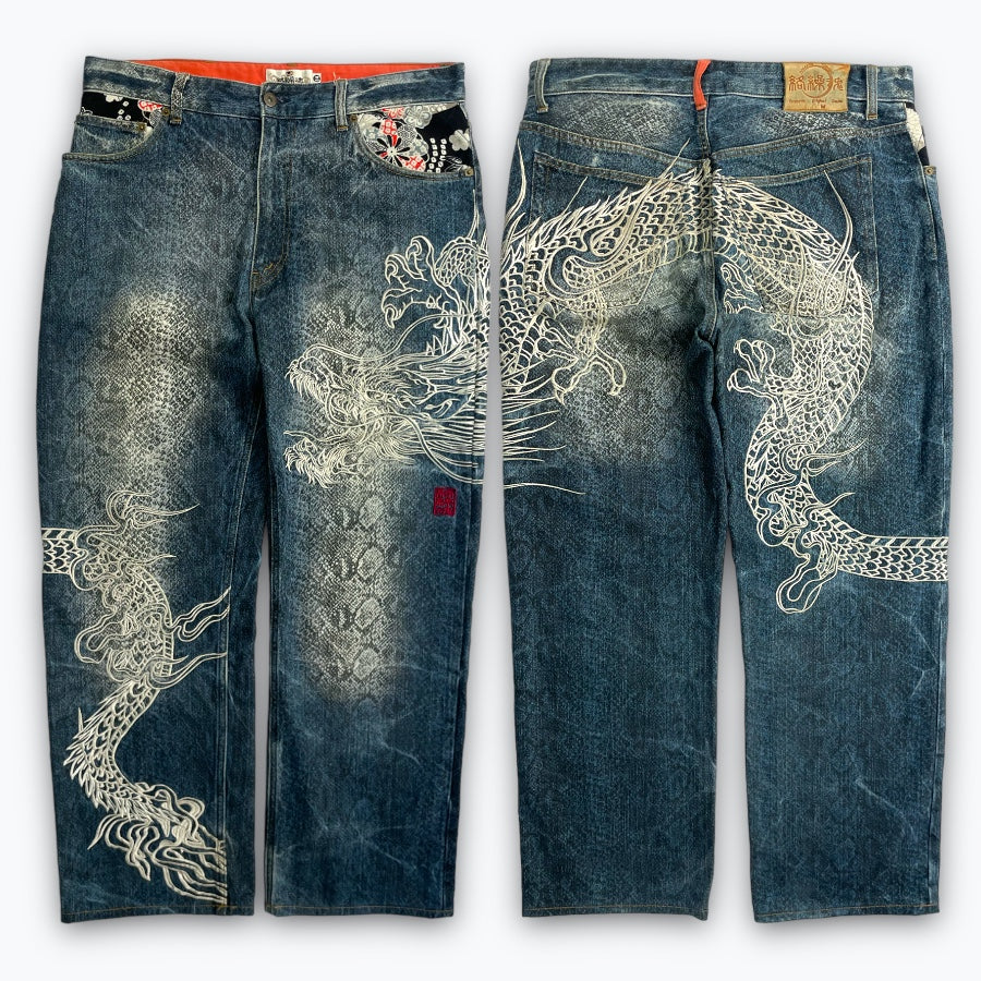 Japanese denim jeans (W35)